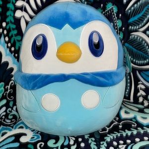 SQUISHMALLOWS HTF PIPLUP POKEMON 14” NWT